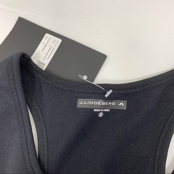 J Lindeberg Seamless Sports Bra Black Small - Picture 2 of 4